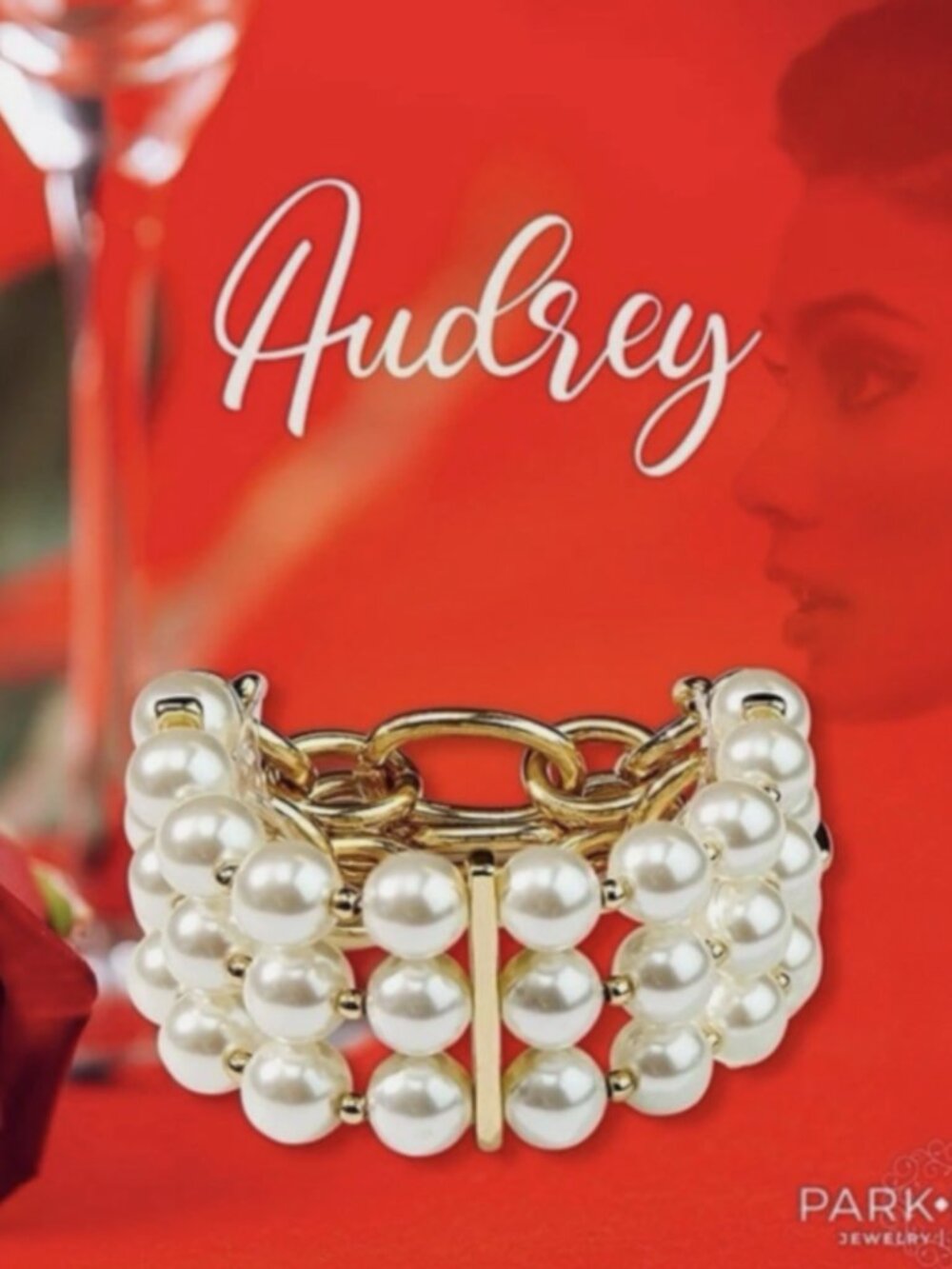 Park Lane Audrey Glass Pearls Bracelet